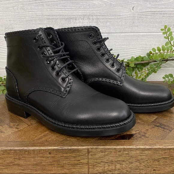 Saint Laurent Other - Saint Laurent Black Combat Boots with Tassels